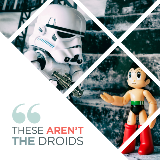 These aren't the Droids Cover